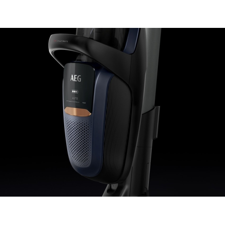 AEG FX9 Akku Staubsauger, Indigo Blue metallic hand vacuum cleaner, Akkubetrieb, 36 Volt
