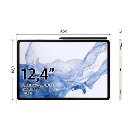 Samsung Galaxy Tab S8+ 5G 128GB Silver