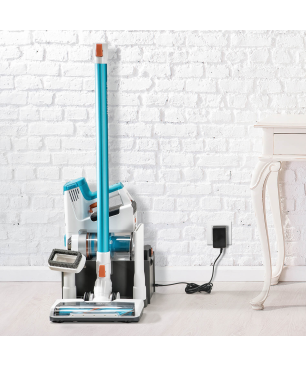GENIUS A81149 Invictus X7 2in1 Nass und Trocken 31 tlg. Stielsauger, Akkubetrieb, 380 Watt