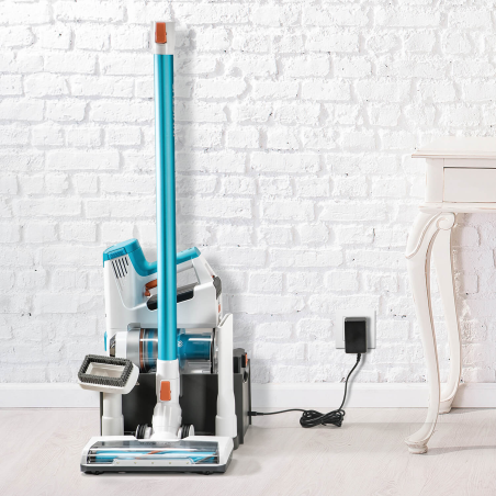 GENIUS A81149 Invictus X7 2in1 Nass und Trocken 31 tlg. Stielsauger, Akkubetrieb, 380 Watt