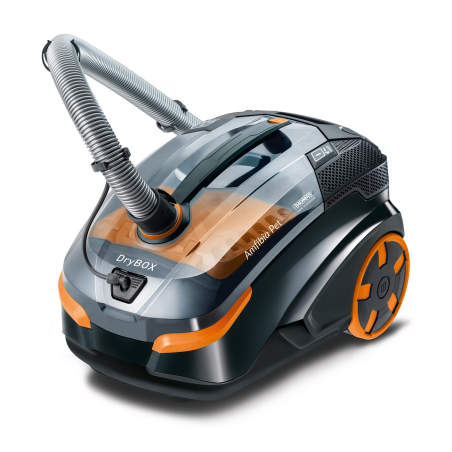 THOMAS DryBox Amfibia pet Nass- / Trockensauger, schwarz/orange