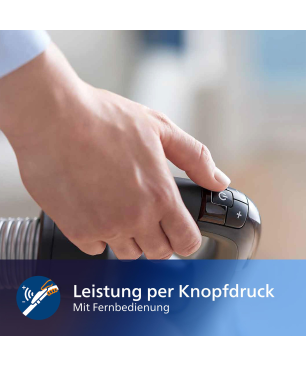 PHILIPS XB9154/09 Series 9000 beutellos, Staubsauger, maximale Leistung: 900 Watt