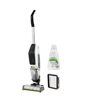 BISSELL 3401N CROSSWAVE X7 PLUS CORDLESS SELECT Nass-/Trockensauger, Schwarz/Weiß/Transparent