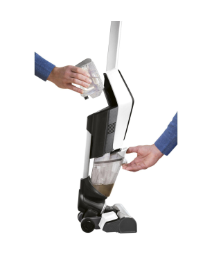 BISSELL 3401N CROSSWAVE X7 PLUS CORDLESS SELECT Nass-/Trockensauger, Schwarz/Weiß/Transparent