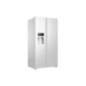 HAIER HSR3918FIPW Kühl-Gefrierkombination Side-by-Side (393 kWh/Jahr, F, 177,5 cm hoch, Weiß)