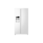 HAIER HSR3918FIPW Kühl-Gefrierkombination Side-by-Side (393 kWh/Jahr, F, 177,5 cm hoch, Weiß)