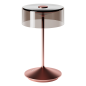 SIGOR Akku-Glasleuchte NUMOTION Tischlampe warmweiss rosegold SIGOR Akku-Glasleuchte NUMOTION Tischlampe warmweiss rosegold