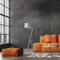 PACO HOME GALLOW Stoff-Design Stehleuchte, Betriebsart: Netzbetrieb