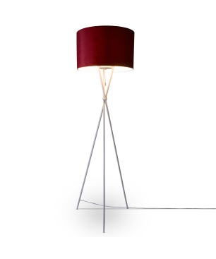 PACO HOME KATE Uni-Design Stehleuchte, Farbe (laut Hersteller): Weiß