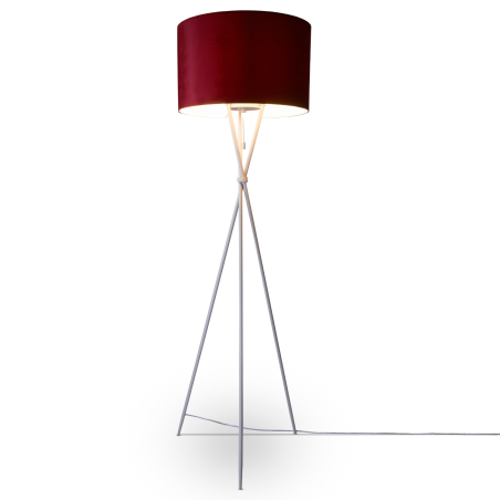 PACO HOME KATE Uni-Design Stehleuchte, Farbe (laut Hersteller): Weiß