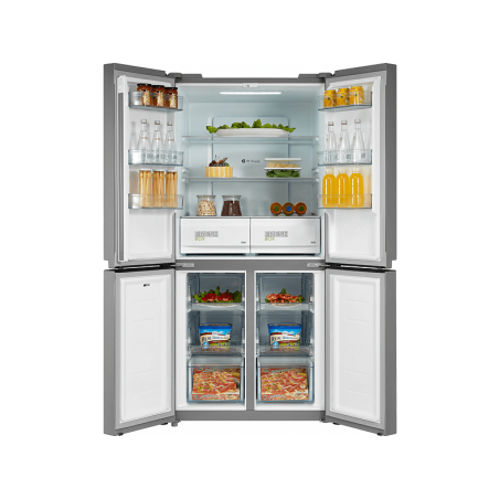 MIDEA MERM482FGF02 Side-by-Side (F, 1775 mm hoch, Inox)