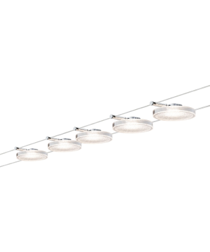 PAULMANN LICHT DiscLED II (94110) Seilsystem Warmweiß
