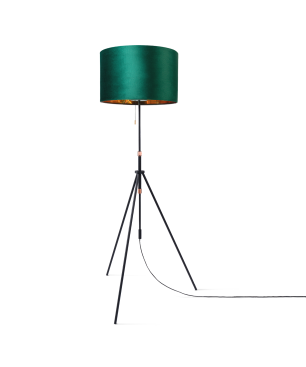 PACO HOME NAOMI Uni-Design Stehleuchte, geeignet für LED-Lampe	Ja