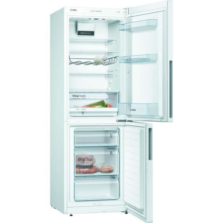BOSCH KGV33VWEAS KühlGefrierkombination (E, 176 cm hoch, Weiß)