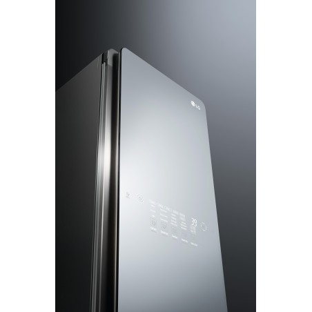 LG S3MFC Styler Dampfschrank, Touchdisplay