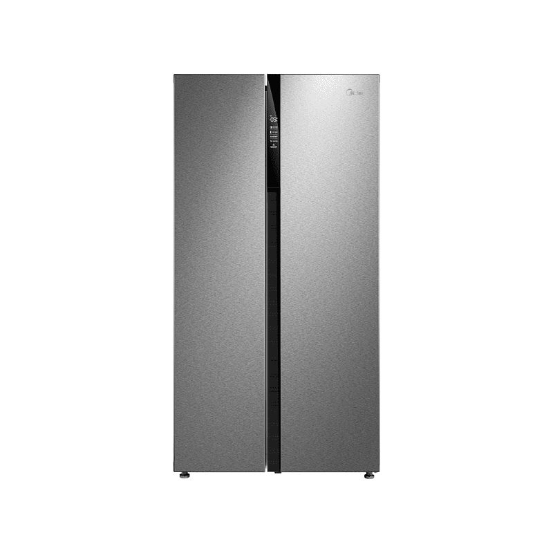 MIDEA MDRS710FGF02 Side by Side (401 kWh/Jahr, F, 178,8 cm hoch, Front Inox)