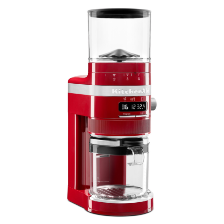 KITCHENAID 5KCG8433EER EMPIRE ROT Kaffeemühle Empire Rot (150 Watt, Edelstahl-Mahlkegel)