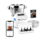 KRUPS HP60A1 i-Prep&Cook XL Küchenmaschine mit Kochfunktion Weiß/Edelstahl (Rührschüsselkapazität: 3 Liter, 1550 Watt) KRUPS HP60A1 i-Prep&Cook XL Küchenmaschine mit Kochfunktion Weiß/Edelstahl (Rührschüsselkapazität: 3 Liter, 1550 Watt)