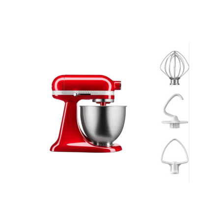 KITCHENAID 5KSM3311XECA 3.3L MINI LIEBESAPFELROT Küchenmaschine Liebesapfelrot (Rührschüsselkapazität: 3,3 Liter, 250 Watt)