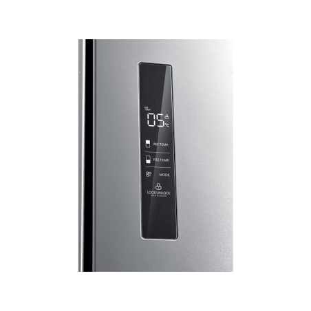 KOENIC KDD 111 E NF French Door (E, 1775 mm hoch, Edelstahl-Look)