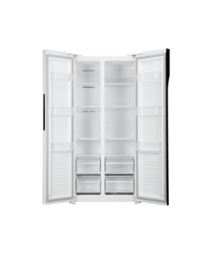 WOLKENSTEIN SBS500A IX Side-by-Side (E, 178 cm hoch, Inox)