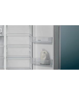 SIEMENS KA93NVIFP IQ300 Side-by-Side (F, 1787 mm hoch, Inox)