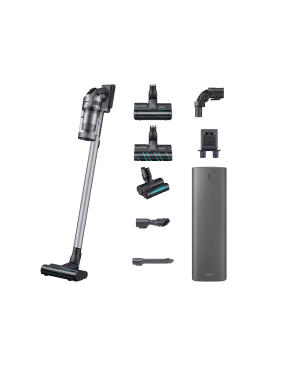 SAMSUNG VS20T7536P5/EG Jet 75 complete+ mit Cleanstation Stielsauger, Akkubetrieb, 550 Watt