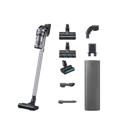 SAMSUNG VS20T7536P5/EG Jet 75 complete+ mit Cleanstation Stielsauger, Akkubetrieb, 550 Watt