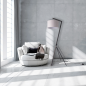 PACO HOME GALLOW Stoff-Design Stehleuchte? Farbe (laut Hersteller): Schwarz