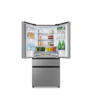 HISENSE RF540N4SBI2 French Door (E, 1817 mm hoch, Grau)