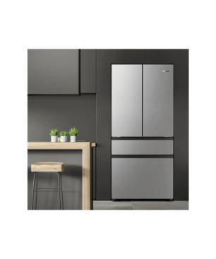 HISENSE RF540N4SBI2 French Door (E, 1817 mm hoch, Grau)