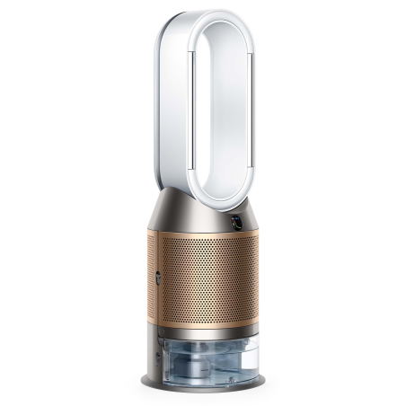 DYSON Purifier Humidify+Cool Formaldehyde - PH04 Luftreiniger, Luftbefeuchter und Ventilator Weiß/Gold (40 Watt, Raumgröße: 81