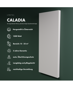 LINZTAL Caladia Infrarotheizung (1500 Watt, Raumgröße: 25 m²)