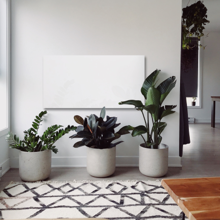 BOLDR Kelvin Large Smart Elektrische Infrarotheizung (700 Watt, Raumgröße: 19 m², Weiß)