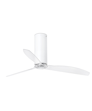 FARO Tube Deckenventilator Transparent (32 Watt) 128 cm