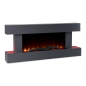 KLARSTEIN Studio Light & Fire Elektrischer Kamin (2000 Watt), Kabellänge: ca. 105 cm KLARSTEIN Studio Light & Fire Elektrischer Kamin (2000 Watt), Kabellänge: ca. 105 cm