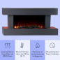 KLARSTEIN Studio Light & Fire Elektrischer Kamin (2000 Watt), Kabellänge: ca. 105 cm KLARSTEIN Studio Light & Fire Elektrischer Kamin (2000 Watt), Kabellänge: ca. 105 cm