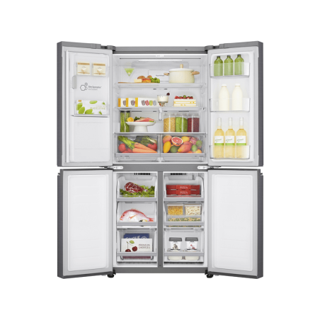 LG GML844PZKZ French Door (E, 1787 mm hoch, Edelstahl)