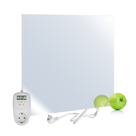 VIESTA H320-SP Spiegel Infrarotheizung + Thermostat TH12 Infrarotheizung (320,00 Watt)