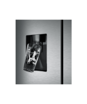 HISENSE RF632N4WIE French Door (E, 2000 mm hoch, Grau)