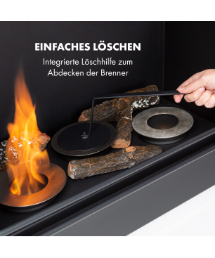 KLARSTEIN Phantasma Cottage Pillar Ethanol-Kamin (0 Watt)