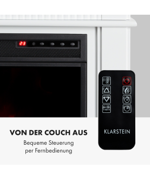 KLARSTEIN Bern Elektrischer Kamin (2000 Watt)