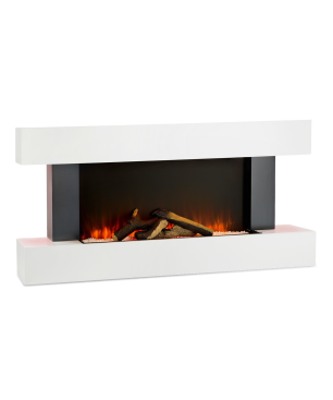 KLARSTEIN Studio Light & Fire Elektrischer Kamin (2000 Watt), Gewicht: ca. 24,5 kg