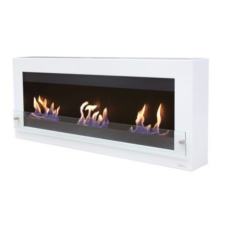 PURLINE Bioethanol-Wandkamin extra Grosses Design wandmontierter Biokamin (6000 Watt)