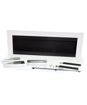 PURLINE Bioethanol-Wandkamin extra Grosses Design wandmontierter Biokamin (6000 Watt)