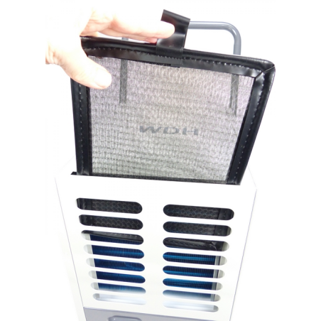 WDH Bautrockner WDH-50B Entfeuchter Grey (820 Watt, Entfeuchterleistung: 2 Liter/Std., Raumgröße: 100 m²)