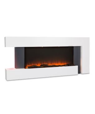 KLARSTEIN Studio Light & Fire Elektrischer Kamin (2000 Watt)