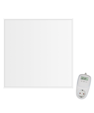 VIESTA CF360 62x62cm Infrarotheizung + TH10 Thermostat Infrarotheizung (360,00 Watt)