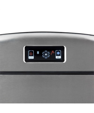 KLARSTEIN Metropolitan Eiswürfelmaschine (150 Watt, Silber)
