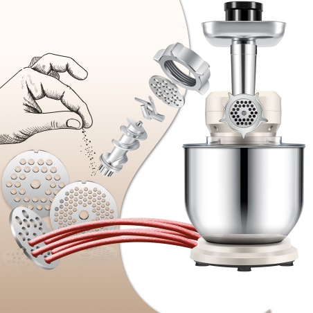 KESSER Rührmaschine Küchenmaschine Creme